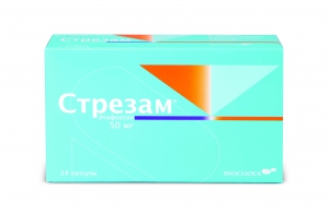 СТРЕЗАМ КАПС. 50МГ №24